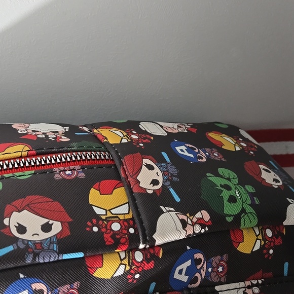 Marvel Backpack - Black with Red Accents